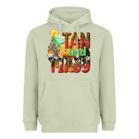 Matcha tan and tipsy Heavyweight Hoodie - texasbilliewilder