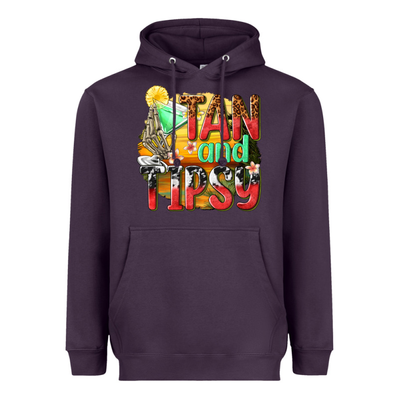 Tan And Tipsy Heavyweight Hoodie by texasbilliewilder | Teevron
