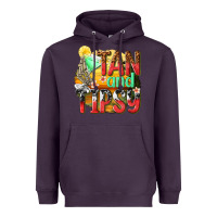 Plum tan and tipsy Heavyweight Hoodie - texasbilliewilder