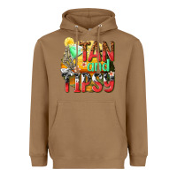 Toasted Coconut tan and tipsy Heavyweight Hoodie - texasbilliewilder