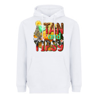 White tan and tipsy Heavyweight Hoodie - texasbilliewilder