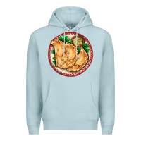 Blue Mist empanada Premium Hoodie - AdoDesignShop
