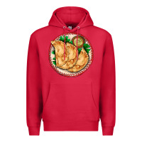 Cardinal empanada Premium Hoodie - AdoDesignShop