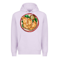 Lilac empanada Premium Hoodie - AdoDesignShop