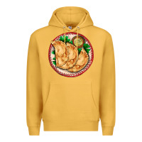 Mustard empanada Premium Hoodie - AdoDesignShop