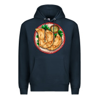 Navy empanada Premium Hoodie - AdoDesignShop