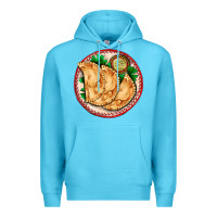 Ocean Blue empanada Premium Hoodie - AdoDesignShop