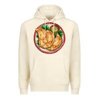 Sandshell empanada Premium Hoodie - AdoDesignShop