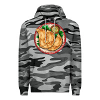 Slate Camo empanada Premium Hoodie - AdoDesignShop