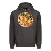 Smoke empanada Premium Hoodie - AdoDesignShop