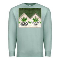 Seafoam 420 somewhere good vibes weed tumbler2 Premium Sweatshirt - CTS Tumbler Store