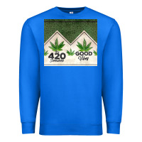 True Royal 420 somewhere good vibes weed tumbler2 Premium Sweatshirt - CTS Tumbler Store