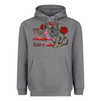 Storm my valentine has paws french bulldog Heavyweight Hoodie - RanaPortraitStore