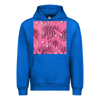 Cobalt breast cancer seamless pattern Urban Hoodie - Jasminsmagicworld
