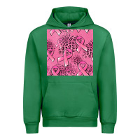 Emerald breast cancer seamless pattern Urban Hoodie - Jasminsmagicworld
