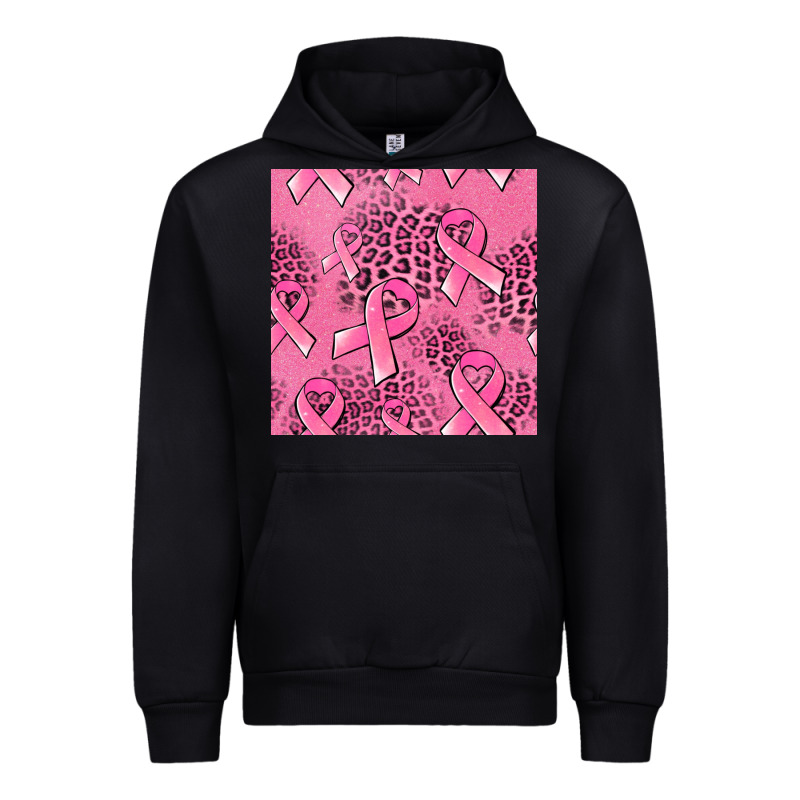 Breast Cancer Seamless Pattern Urban Hoodie by Jasminsmagicworld | Teevron