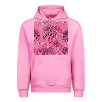 Fuchsia Pink breast cancer seamless pattern Urban Hoodie - Jasminsmagicworld
