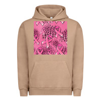 Pigment Burro breast cancer seamless pattern Urban Hoodie - Jasminsmagicworld