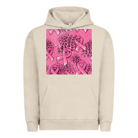 Pigment French Oak breast cancer seamless pattern Urban Hoodie - Jasminsmagicworld