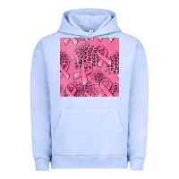 Pigment Grape Ice breast cancer seamless pattern Urban Hoodie - Jasminsmagicworld