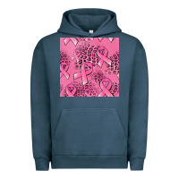 Pigment Midnight Navy breast cancer seamless pattern Urban Hoodie - Jasminsmagicworld