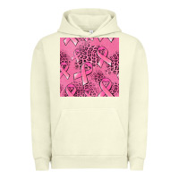 Pigment Pistachio breast cancer seamless pattern Urban Hoodie - Jasminsmagicworld