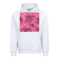 White breast cancer seamless pattern Urban Hoodie - Jasminsmagicworld