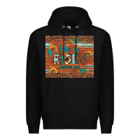 Black he is risen gemstone sunflower leopard Premium Hoodie - Artiststas