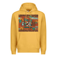 Mustard he is risen gemstone sunflower leopard Premium Hoodie - Artiststas
