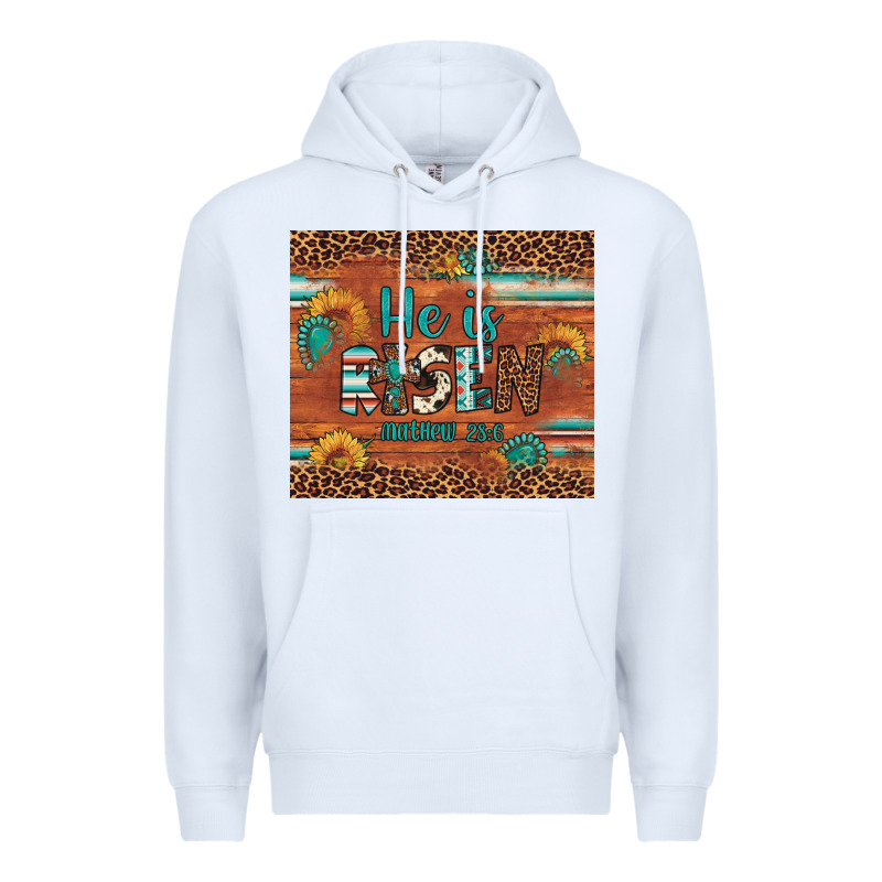 He Is Risen Gemstone Sunflower Leopard Premium Hoodie by Artiststas | Teevron