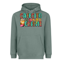 Sage cafecito y chisme Heavyweight Hoodie - Zillion Design Studio