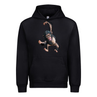 Foreset Green baby chimpanzee Urban Hoodie - LillyAllenDesigns