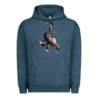 Pigment Midnight Navy baby chimpanzee Urban Hoodie - LillyAllenDesigns