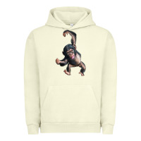 Pigment Pistachio baby chimpanzee Urban Hoodie - LillyAllenDesigns