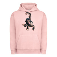 Pigment Salmon baby chimpanzee Urban Hoodie - LillyAllenDesigns