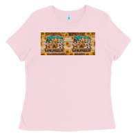 Bubblegum Pink coffee time gnomies 15 oz mug Ladies Tee - BarkalooDesign