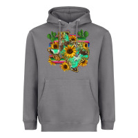 Storm texas map Heavyweight Hoodie - Zillion Design Studio