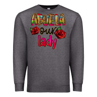 Charcoal Heather abuela our lady Premium Sweatshirt - CTS Tumbler Store