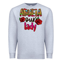 Heather Grey abuela our lady Premium Sweatshirt - CTS Tumbler Store