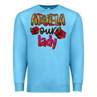 Ocean Blue abuela our lady Premium Sweatshirt - CTS Tumbler Store