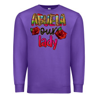 Purple abuela our lady Premium Sweatshirt - CTS Tumbler Store