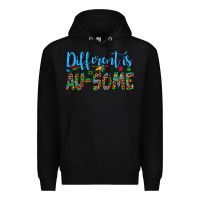 Black different is au some Premium Hoodie - Artiststas