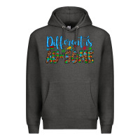 Charcoal Heather different is au some Premium Hoodie - Artiststas