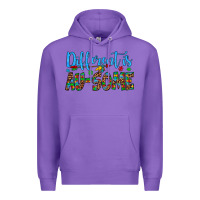 Purple different is au some Premium Hoodie - Artiststas
