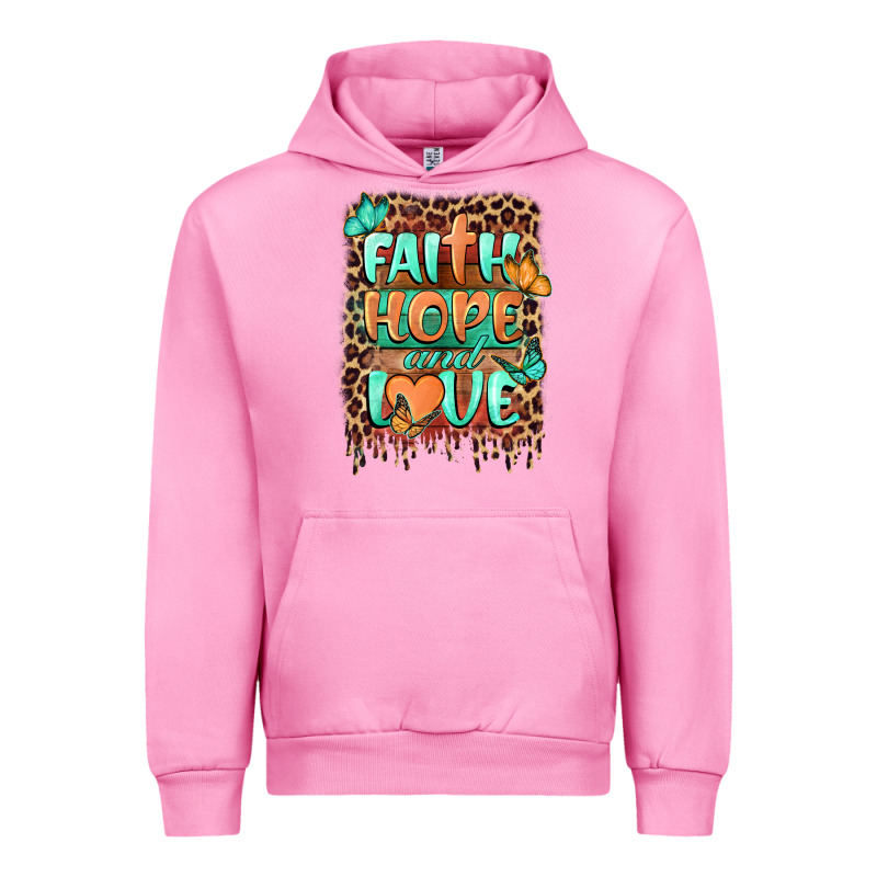Faith Hope And Love Urban Hoodie by BarkalooDesign | Teevron