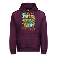 Mauve Wine faith hope and love Urban Hoodie - BarkalooDesign