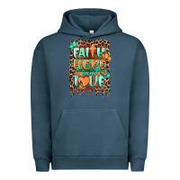 Pigment Midnight Navy faith hope and love Urban Hoodie - BarkalooDesign