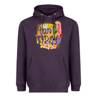 Plum tan tipsy summer Heavyweight Hoodie - texasbilliewilder