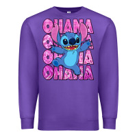 Purple ohana stitch Premium Sweatshirt - Zillion Design Studio