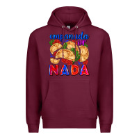 Burgundy empanada or nada Premium Hoodie - AdoDesignShop